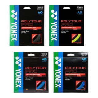 สินค้า Yonex เอ็นไม้เทนนิส Polytour Pro 18G/1.15mm , 16L/1.25mm Tennis String Reel (4แบบ)