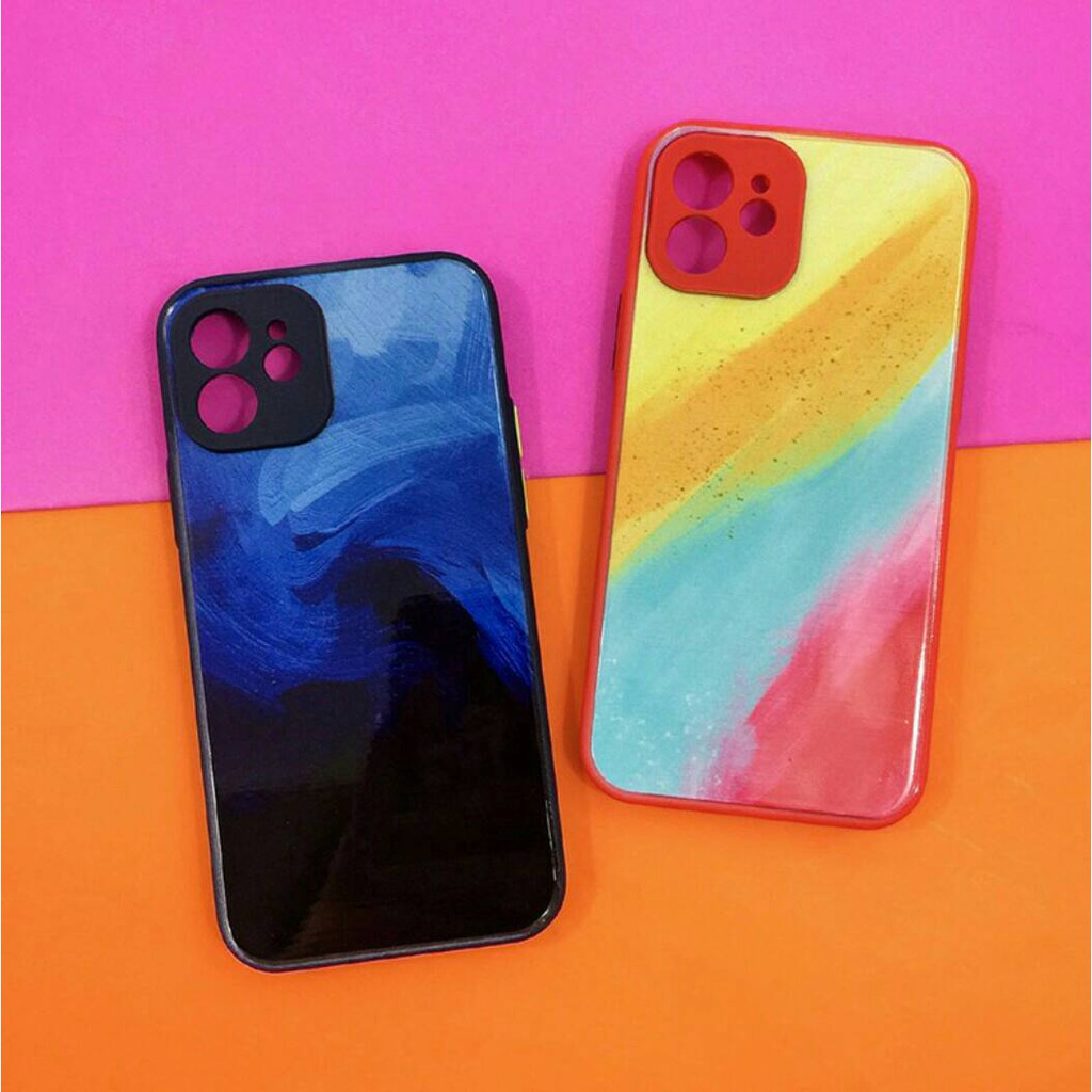 พร้อมส่ง-vivo-เคสขอบสี-เคสกันเลนส์กล้อง-เคสกันกล้อง-เคสกาแล็กซี่-ขอบสี-เคสแฟชั่น-รายละเอียดสินค้า