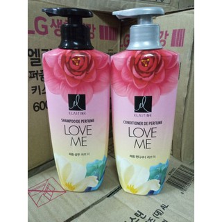 แชมพู+ครีมนวดเกาหลี Love Me ขนาด 600 ml. แท้จากเกาหลี 100%