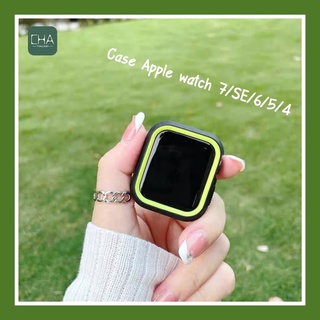 เคสแอปเปิ้ลวอช 🔥พร้อมส่ง Case Silicon เคส สําหรับ appl.e watch series 8 7 6 5 4 3 2 1 ขนาด38/40/41/42/44/45mm