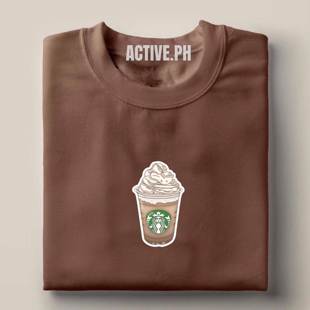 ชุดเซ็ต-2-ชิ้น-cappucino-starbucks-เสื้อสวย-เสื้อยืดมินิมอล-tshirts-unisex