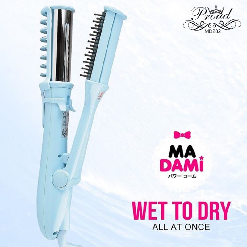 เครื่องม้วนผม-madami-wet-to-dry-2in1