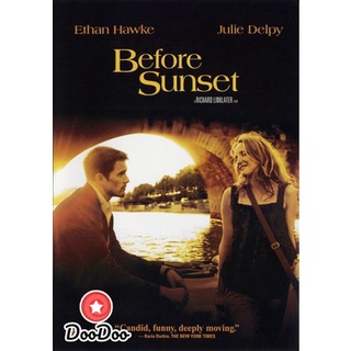 dvd ภาพยนตร์ Before Sunset (2004) ตะวันไม่สิ้นแสง แรงรักไม่จาง ดีวีดีหนัง dvd หนัง dvd หนังเก่า ดีวีดีหนังแอ๊คชั่น