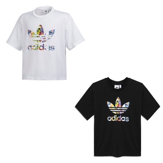 Adidas Collection อาดิดาส เสื้อยืด สำหรับผู้ชาย OG M Love Unites Trefoil HE2519 WH / HE2520 BK(1000)