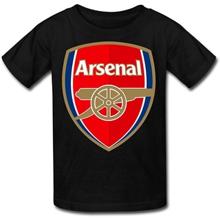 เสื้อยืดโอเวอร์ไซส์【hot sale】100%cotton เสื้อ ยืด ผ้า มัด ย้อม Kids 100% Cotton Arsenal Logo Cool T-Shirt men เสื้อ ยืด