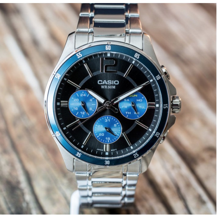 ของแท้-casio-นาฬิกาคาสิโอ-ผู้ชาย-รุ่น-mtp-1374-atime-นาฬิกาข้อมือ-mtp1374-นาฬิกาข้อมือผู้ชาย-ของแท้-ประกัน1ปี