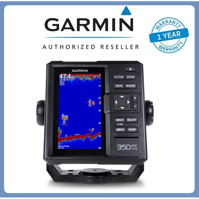 เครื่องหาปลา-ยี่ห้อ-garmin-ff350-plus-เมนูไทย-พร้อม-transducer