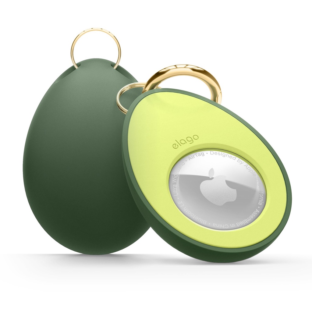 elago-avocado-case-for-airtag-case-with-keychain-เคสสำหรับใส่-airtags-ลิขสิทธิ์แท้จากตัวแทนจำหน่าย