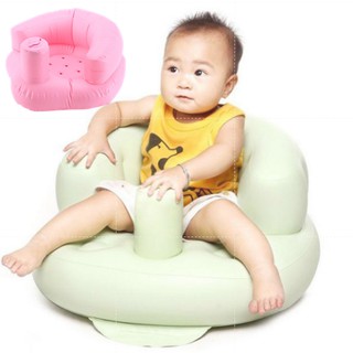 kittyhome เก้าอี้เป่าลม สีชมพู สีเขียว สำหรับเด็ก