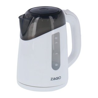 Chaixing Home กาต้มน้ำ ZAGIO รุ่น ZG-4257 ความจุ 1.7 ลิตร กำลัง 1850 - 2200 วัตต์ สีขาว - เทา