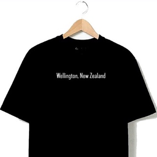 WELLINGTON NEW ZEALAND Printed t shirt unisex 100% cotton