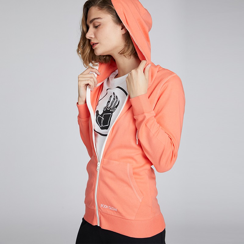 body-glove-womens-sc-interlock-hoodie-เสื้อฮู้ด-ผู้หญิง-สีพีช-08