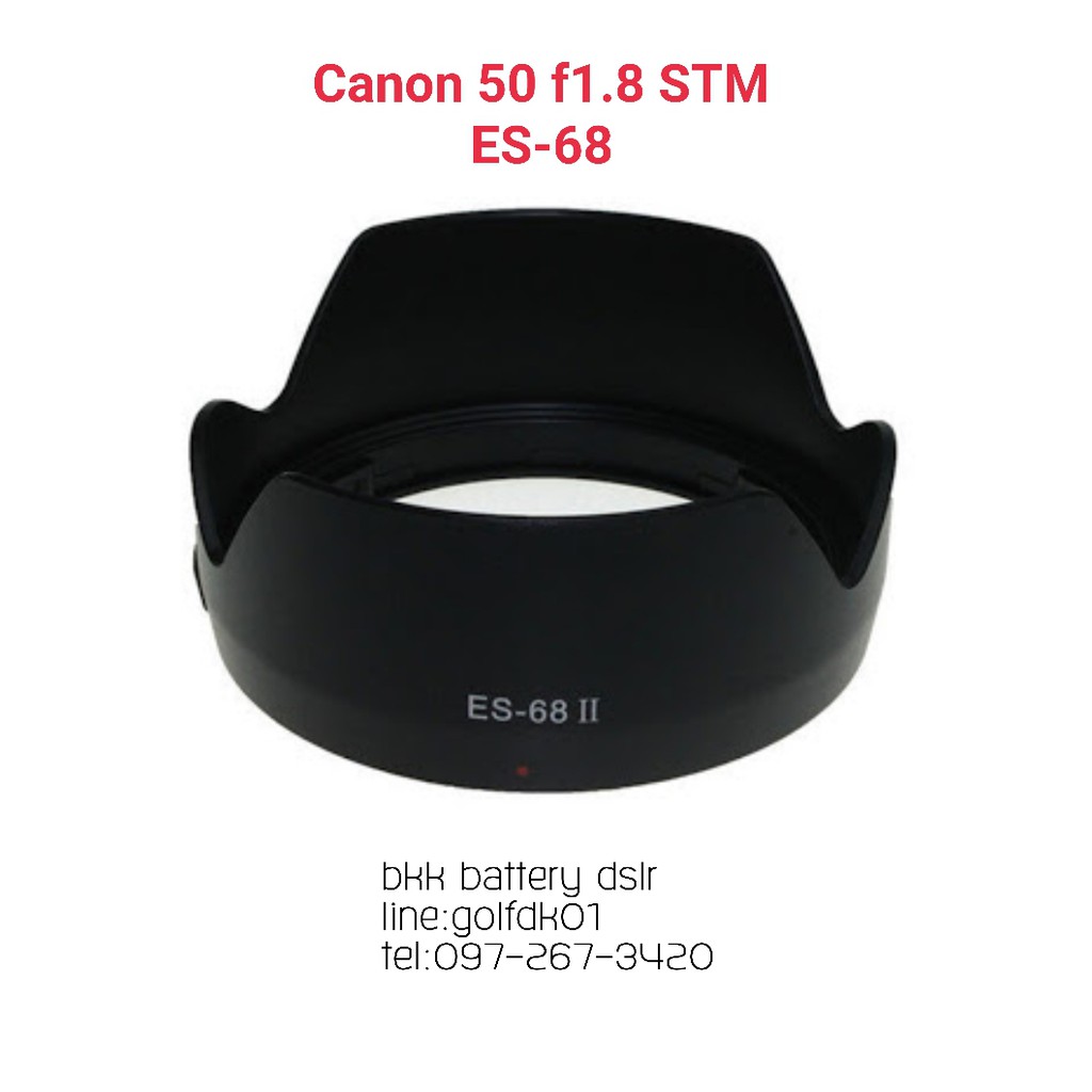 ภาพหน้าปกสินค้าฮูดใส่ Canon EF 50 1.8 STM (ES-68ii) ทรงกลีบดอกไม้ 49mm จากร้าน golfdk01 บน Shopee