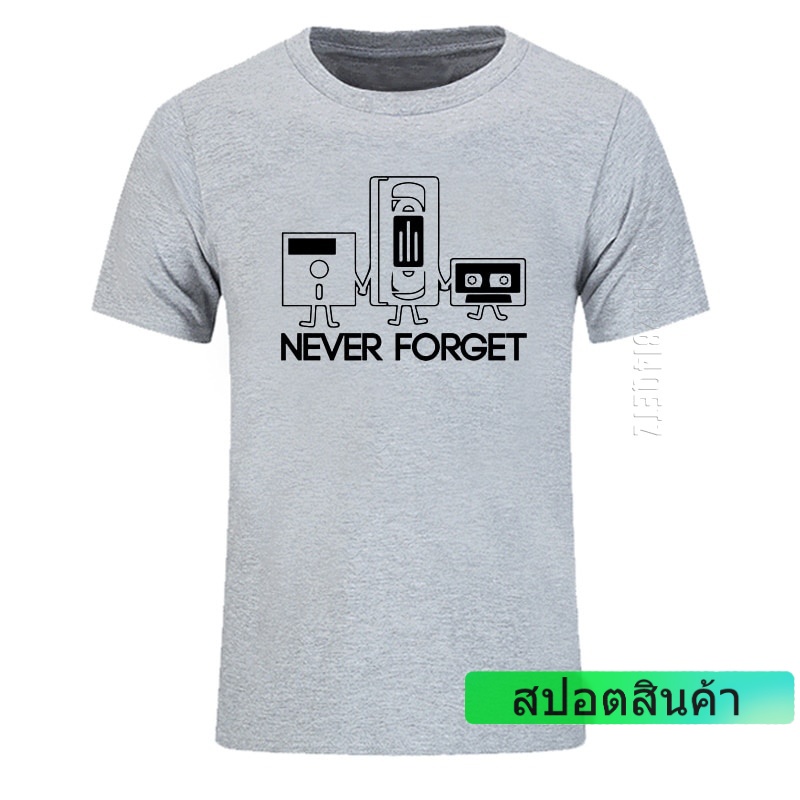 เสื้อยืด-ผ้าฝ้าย-100-พิมพ์ลาย-neverget-floppy-disc-vhs-cassette-tech-สวมใส่สบาย-สําหรับผู้ชาย