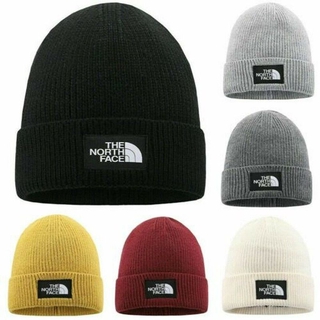 The NORTH FACE Cuff Beanie หมวกบีนนี่ถัก ธรรมดา ฤดูหนาว หมวกทึบ ผู้ชาย ผู้หญิง