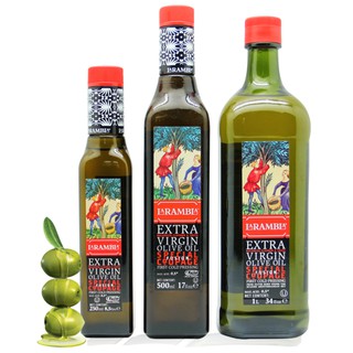 La Rambla Extra Virgin Olive Oil น้ำมันมะกอก แบบเอ็กซ์ตร้า เวอร์จิ้น นำเข้าจากสเปน มีให้เลือก 3 ขนาด