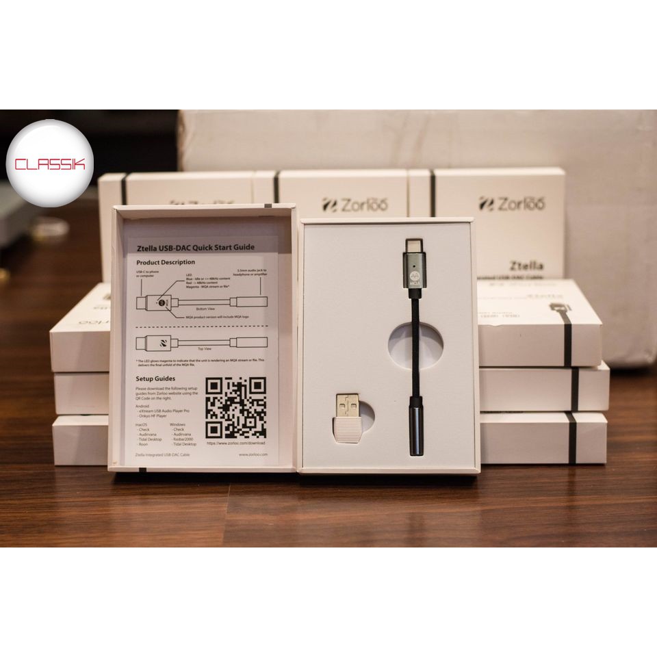 Zorloo Ztella - USB-Type-C to 3.5mm ( DAC พกพา รองรับ MQA ) | Shopee ...