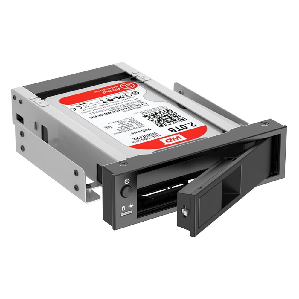 orico-1106ss-ฮาร์ดดิสก์-แร๊ค-mobile-rack-ขนาดฮาร์ดดิสก์-3-5-นิ้ว-pc-for-sata-i-ii-iii-ประกัน-2-ปี-ติดตั้งในช่อง-cd-rom