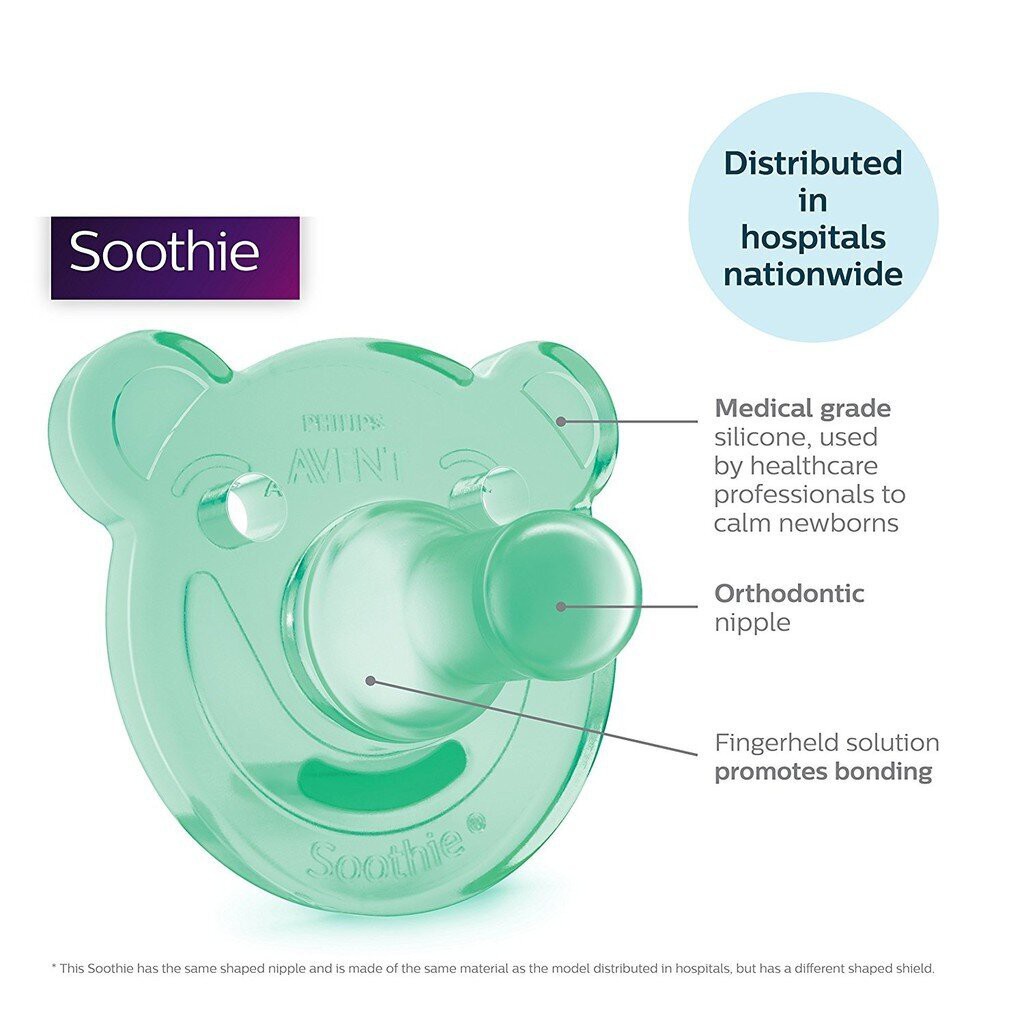 จุกหลอก-avent-แพคคู่-bpa-free-soothie-pacifier-สำหรับทารก-0-3-เดือน