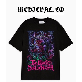 [S-5XL]เสื้อยืด พิมพ์ลาย The BLACK DAHLIA MURDER วงร็อคดนตรี โอเวอร์ไซซ์ สีดํา สําหรับผู้ชาย และผู้ใหญ่ 24S