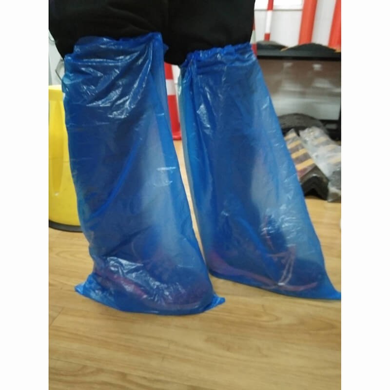 ภาพสินค้า25 คู่ Leg Cover ถุงคลุมเท้าสูงถึงเข่า พลาสติก 11.96 บาทต่อคู่ จากร้าน safetybkk บน Shopee ภาพที่ 1