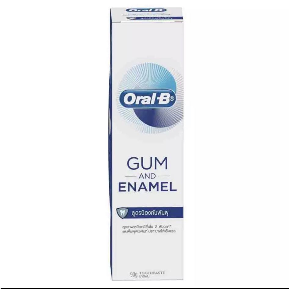 ภาพหน้าปกสินค้าOral-B Gum & Enamel Toothpaste 90g. ออรัล-บี ยาสีฟัน กัมแอนด์อินาเมล 90กรัม. จากร้าน dental_d บน Shopee