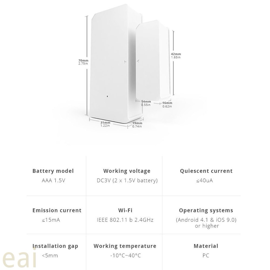 sonoff-dw2-wifi-อุปกรณ์เซ็นเซอร์เปิด-ปิดประตูหน้าต่าง