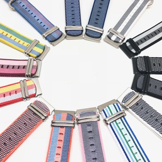 ภาพหน้าปกสินค้าสายนาฬิกาแบบผ้า หลากสีสัน ขนาด 20 mm สำหรับ Xiaomi Amazfit และ Smart Watch ที่เกี่ยวข้อง