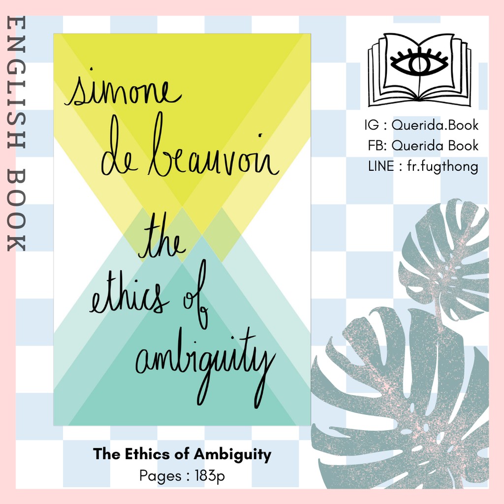 [Querida] หนังสือภาษาอังกฤษ The Ethics of Ambiguity Pour Une Morale De L