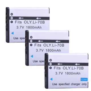 1800mAh Li-70B Li 70B Li70B Camera Battery for Olympus FE-4020 FE-4040 FE4020 X940 D705 FE5040 D-705 D-710 VG-110 VG-140