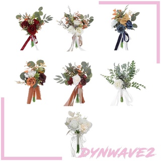 [Dynwave2] ช่อดอกไม้เจ้าสาว สไตล์โรแมนติก สําหรับถ่ายภาพงานแต่งงาน