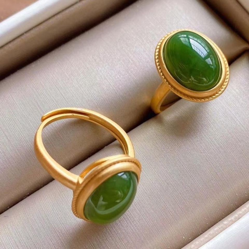โบราณกฎหมายทองหัตถกรรมฝังและ-tian-biyu-แหวนหญิงสดปากทองย้อนยุคลมแห่งชาติปรับแหวนหญิง-zkwy