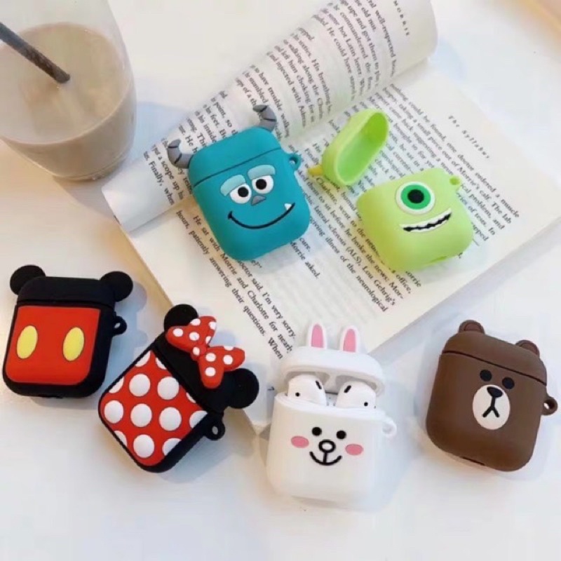 เคสหูฟังไร้สาย-หูฟังบลูทูธ-case-airpods-รวมลายการ์ตูนสำหรับ-inpods12-airpods1-airpods2-i9s-i11-i12