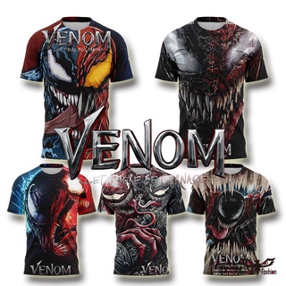 【CustomFashion】เสื้อยืดคอกลม แขนสั้น พิมพ์ลายภาพยนตร์ Venom 2 Let Have Be Carnage แฟชั่นฤดูร้อน สําหรับผู้ชาย 2021
