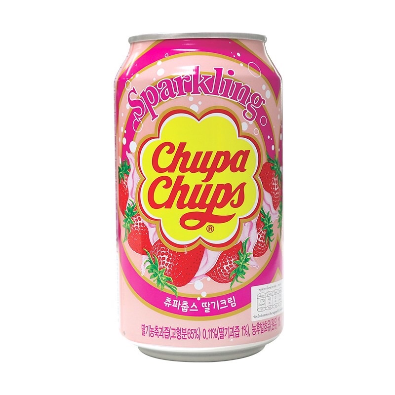 chupa-chups-sparkling-drinks-จูปาจุ๊ปส์-น้ำผลไม้ผสมโซดา-รสนมสตรอเบอรี่-345ml