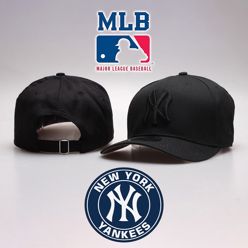 หมวกเบสบอล-ปักลาย-new-york-yankees-ny-สามารถปรับได้-เหมาะกับเล่นกีฬา-สําหรับผู้ชาย-และผู้หญิง