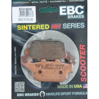 ผ้าเบรค EBC Brakes รุ่น HH sintered / ผ้าเบรคหลัง Honda CBR250, CBR400, CB400 , CBR500, CB500