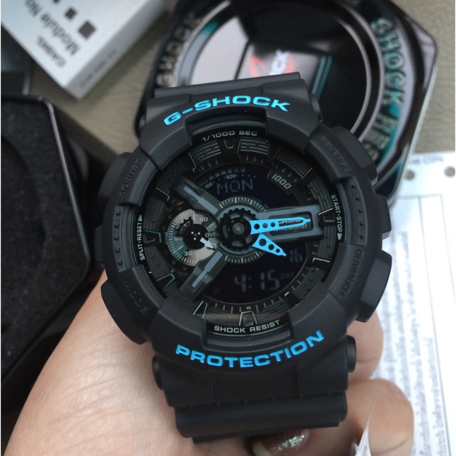 นาฬิกาข้อมือ-casio-g-shock-analog-digital-รุ่น-ga-110ln-1adr-นาฬิกาข้อมือผู้ชาย