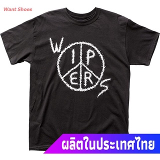 เสื้อยืดผ้าฝ้ายพิมพ์ลายผ้าฝ้าย 100%เสื้อยืดกีฬา Impact Wipers - Logo T-Shirt Size XL Black Sports T-shirtS-3XL