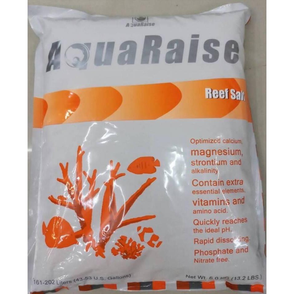 aquaraise-reef-salt-6-สูตรปรับปรุงใหม่-202ลิตร