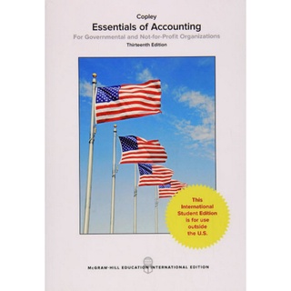 ESSENTIALS OF ACCOUNTING FOR GOVERNMENTAL AND NOT-FOR-PROFIT