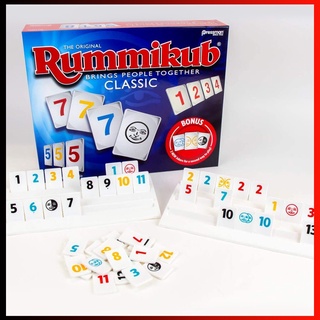 ภาพหน้าปกสินค้าRummikub เกมกระดาน พร้อมโบนัสโจ๊กเกอร์ ของแท้ สําหรับเดินทาง ที่เกี่ยวข้อง