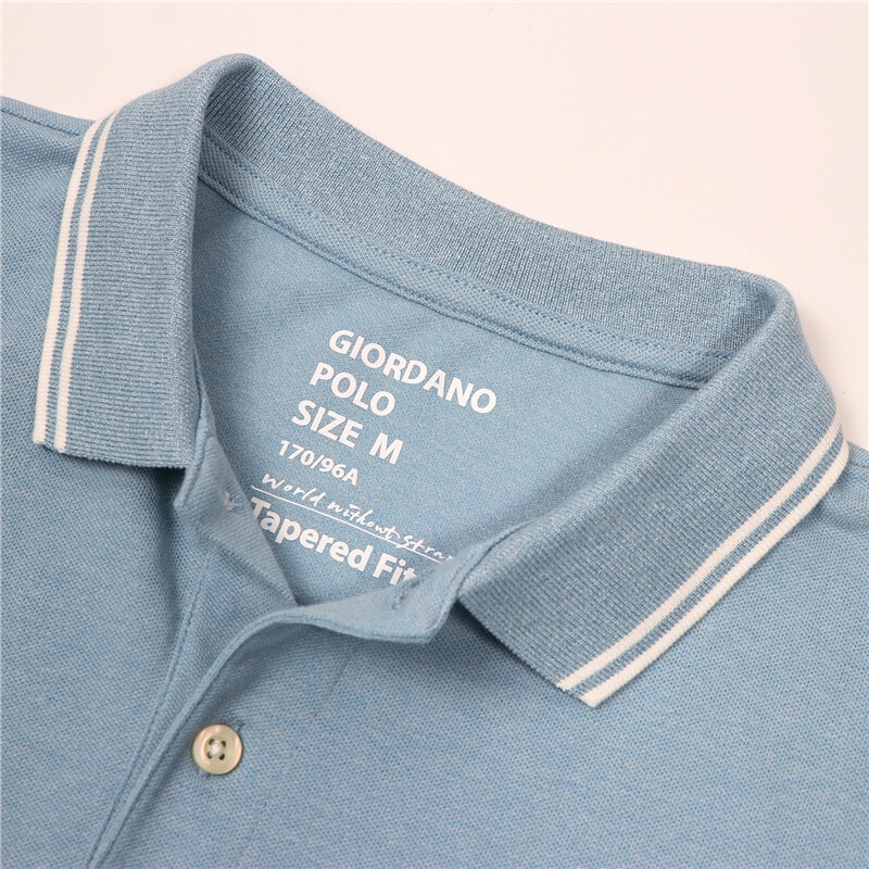 ภาพประกอบของ GIORDANO เสื้อโปโลผู้ชาย Men's Plain Polo 01011018