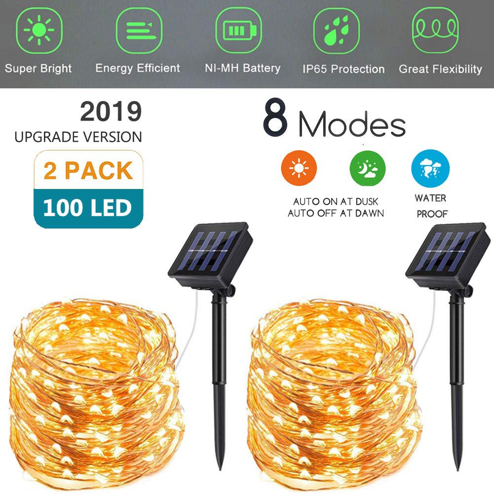 100 LED string lights 10m fairy lights for Christmas party decoration ...