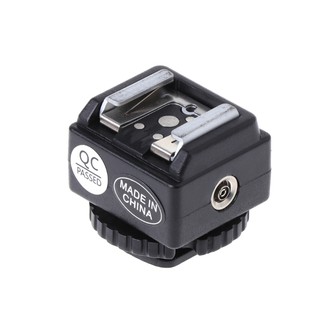 ❤❤ C-N2 Hot Shoe Converter Adapter PC Sync Port Kit For Nikon Flash To Canon