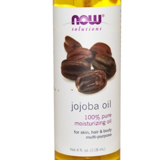 Now น้ำมันโจโจ้บา, 100% Pure Jojoba Oil 118ml