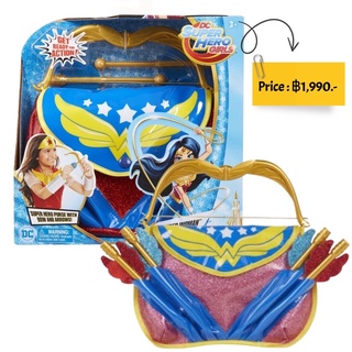 DC Super Hero Girls Wonder Woman Purse With Bow And Arrow