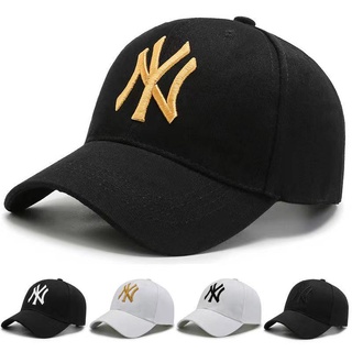 หมวกเบสบอล ปักลาย NY สามารถปรับได้ สไตล์ฮิปฮอป สําหรับเล่นกีฬากลางแจ้ง