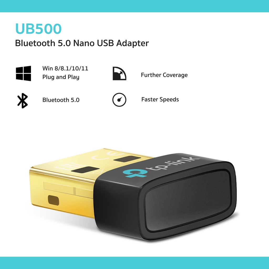 ภาพหน้าปกสินค้าTP-LINK UB500 Bluetooth 5.0 Nano USB Adapter ตัวรับสัญญาณบลูทูธ ขนาดเล็ก (รับประกันสินค้าตลอดการใช้งาน ) จากร้าน lava_it บน Shopee