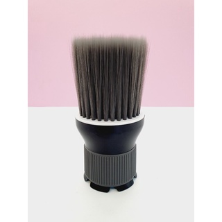 แปรงปัดเศษรุ่นเสียบหัวไดร์ แปรงปัดเศษผมสีเทา